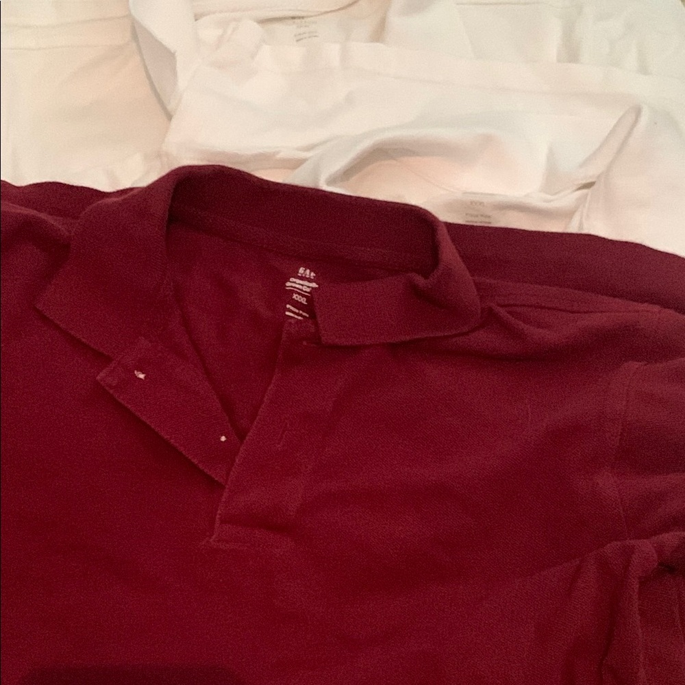 Lots of 3 organic cotton polos xxxl